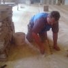 Renovace sálu Vrskmaň po vytopení